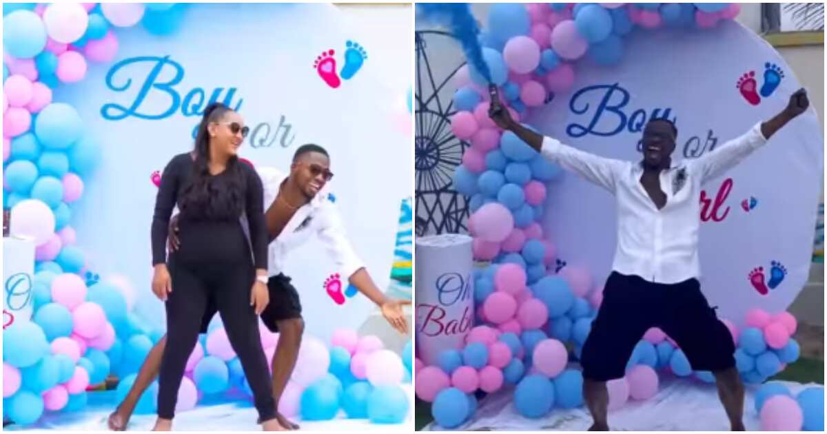 Comedian Josh2funny reveals gender of unborn baby in video with beach vibes, beautiful decoration etc