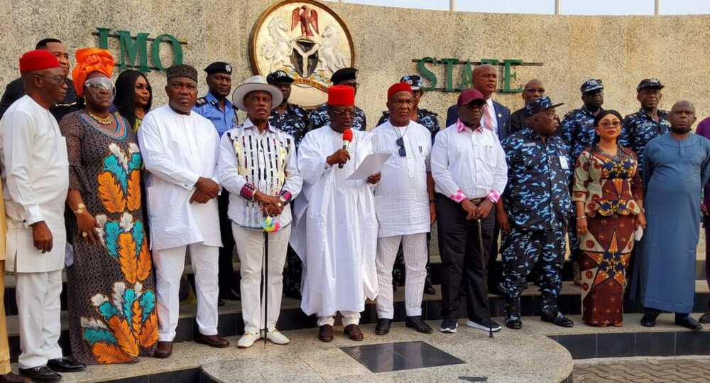 Ebubeagu is the name of our joint security outfit with its headquarters in Enugu - South East Governors