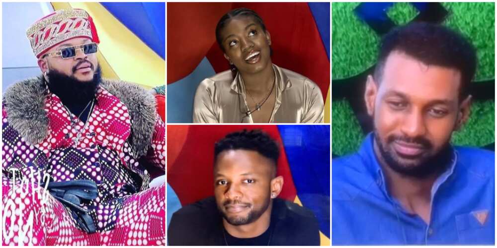 BBNaija housemates.