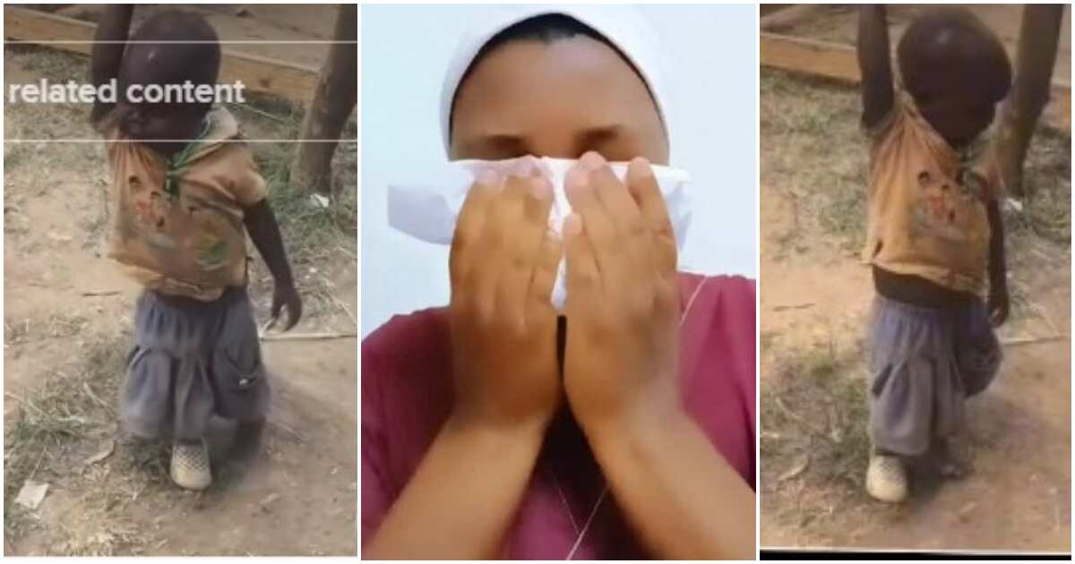 Lady abroad sheds tears after seeing her kid's video despite sending money home every month