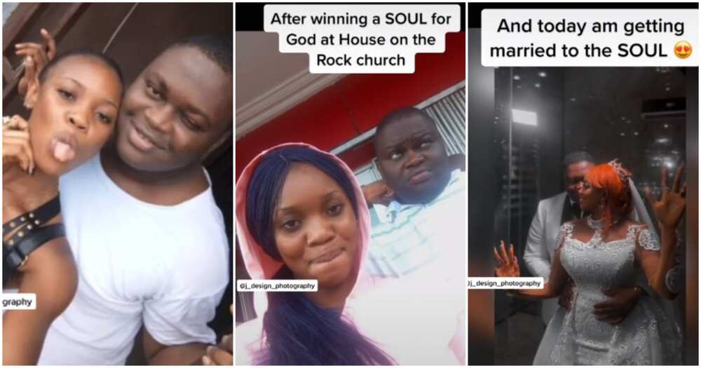 Soul she won for God, Houe on the Rock, lady marreis soul she won for God, lovely marriage gist, Nigerian marriage news