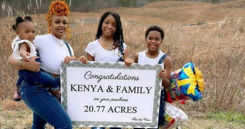 Boss moves: Mother of 3 gifts her children land as Christmas gift