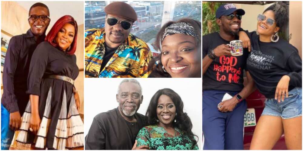 Valentine: 7 Nigerian celebrity couples who have appeared together in movies and music videos