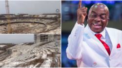 "It is a great thing": Video of Bishop Oyedepo's huge The Ark auditorium under construction surfaces
