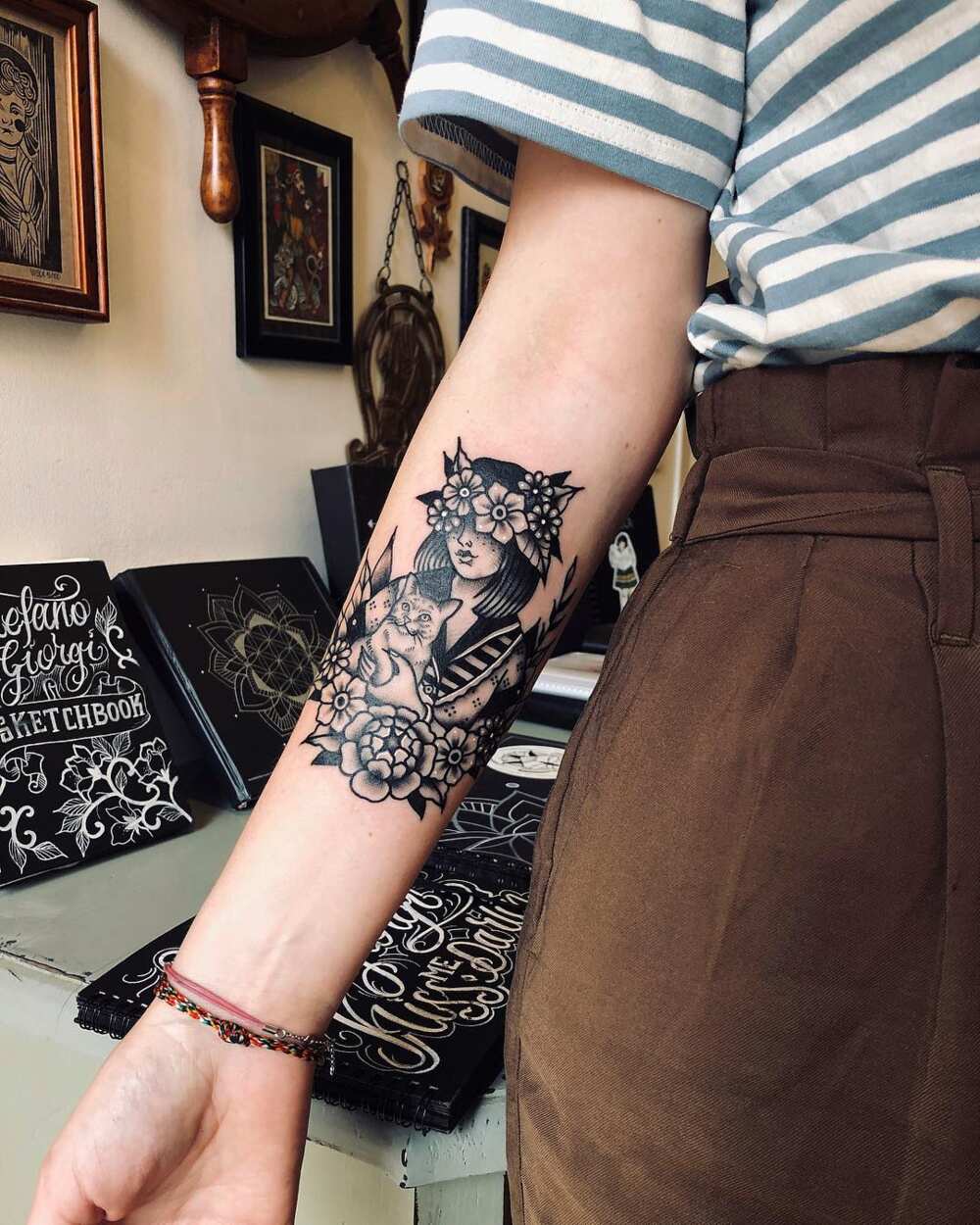 50 Ideas de Tatuajes Geniales en el Brazo para Experimentar y Lucir con ...