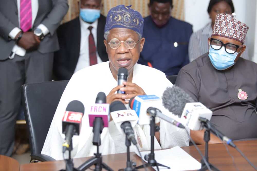 Lai Mohammed says Nigeria is now at the mercy of terrorists