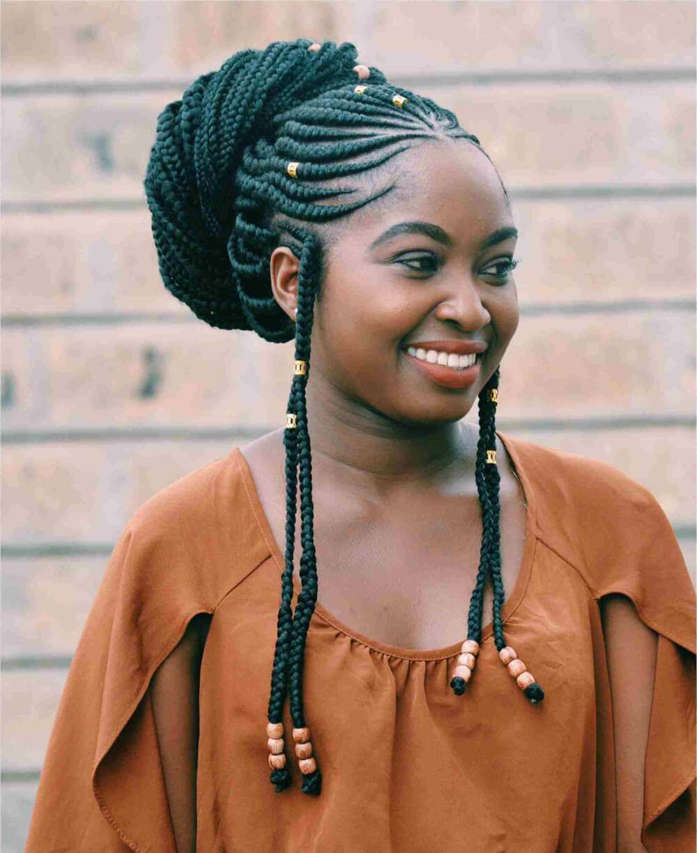 Best cornrow hairstyles for round faces - Legit.ng