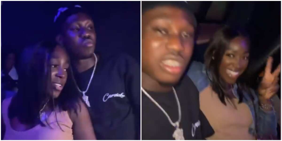 Zlatan Ibile and baby mama waxing strong as she shows up for his London concert, shares cute video