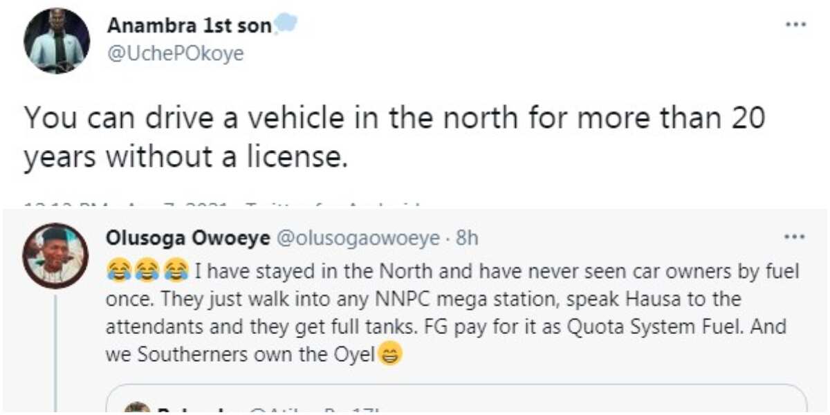 Reactions as man says Nigerians can drive vehicle in the North without license for up to 20 years