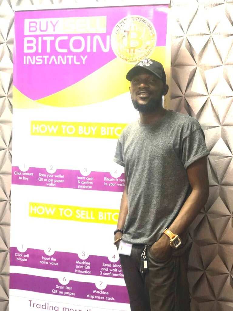 Daniel Adekunle: Young entrepreneur designs Nigeria's first Bitcoin ATM