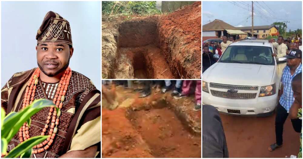 Murphy Afolabi's burial. Murphy Afolabi's burial.