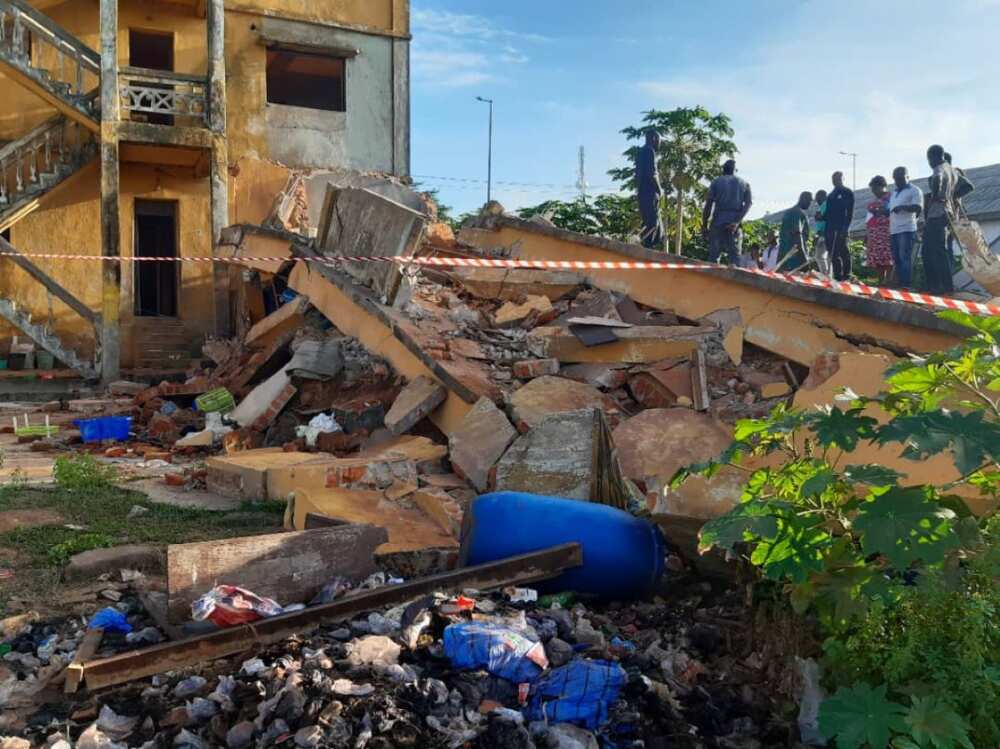 Lagos Collapsed building Lagos Collapsed building