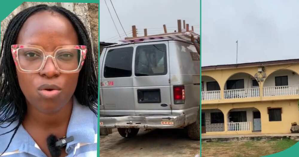 Lady moves from Lagos to her village.