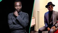 "Wetin dem no get": Brymo shares how he can't pose in his parent's private jet, hustles for them