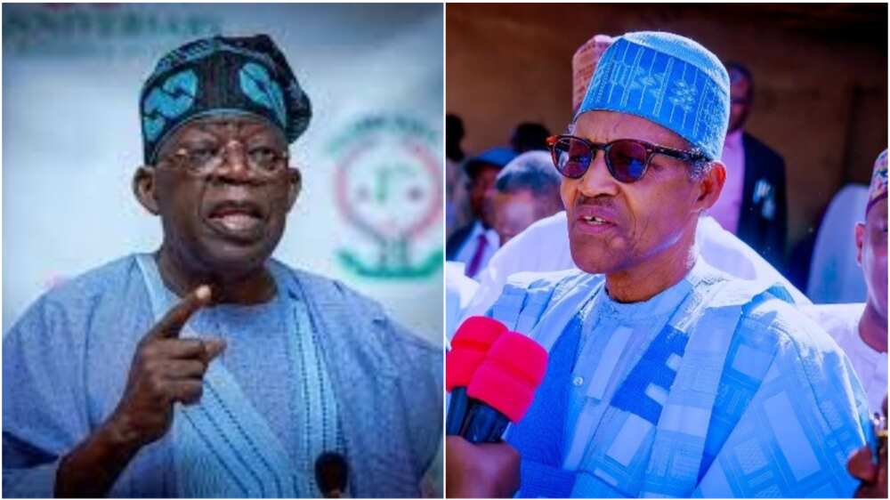 Bola Tinubu/Muhammadu Buhari/Abuja/May 29/2023 Election