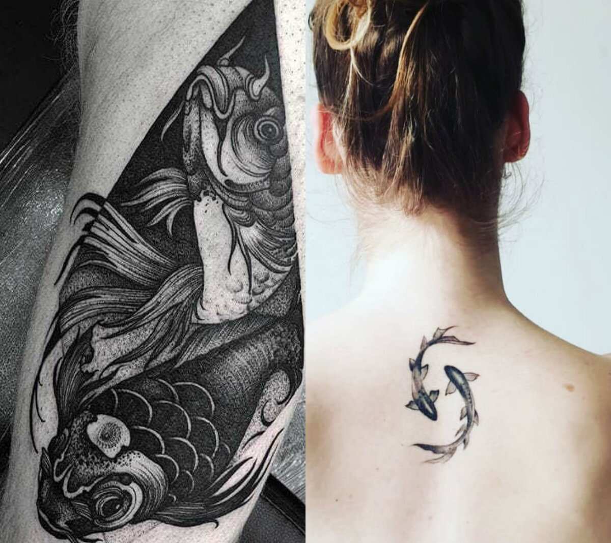 50 Pisces tattoo designs and ideas 
