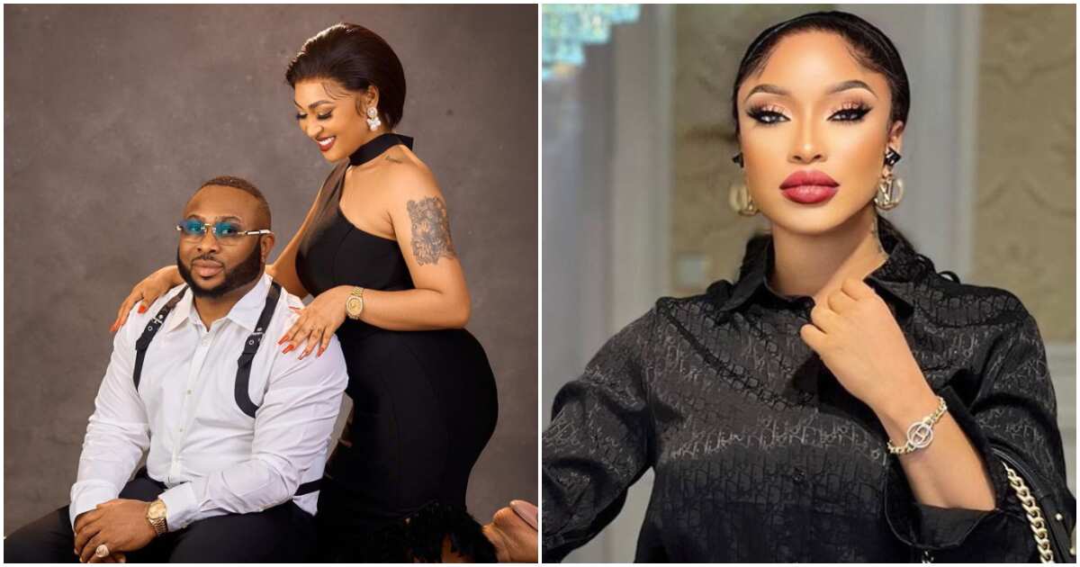 See the amount Olakunle Churchill wants to pay for proof of Tonto Dikeh and his wife Rosy being best friends