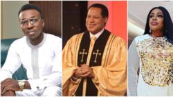 Singers Frank Edwards and Sinach specially celebrate Pastor Chris Oyakhilome at 59
