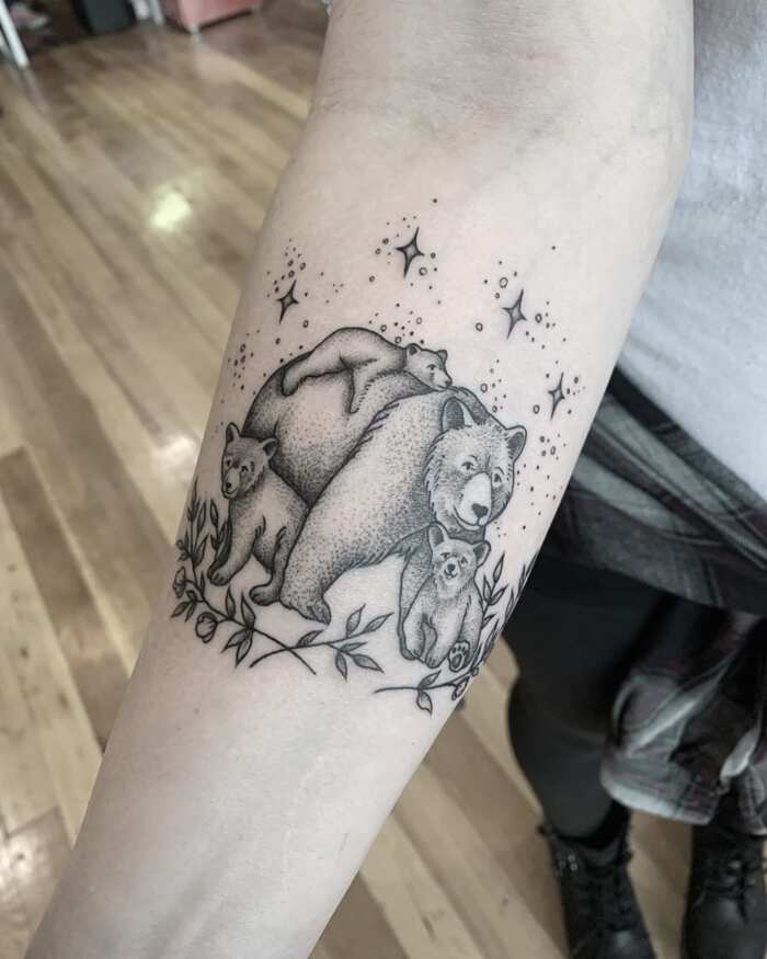 50 cool bear tattoo design ideas and meanings Legit.ng