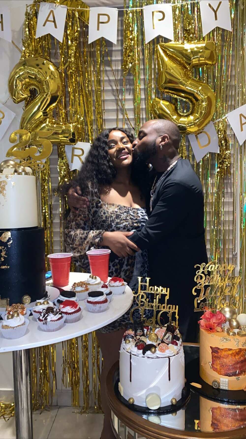 Lovely photos/video from Davido's bae Chioma's 25th birthday Lovely photos/video from Davido's bae Chioma's 25th birthday