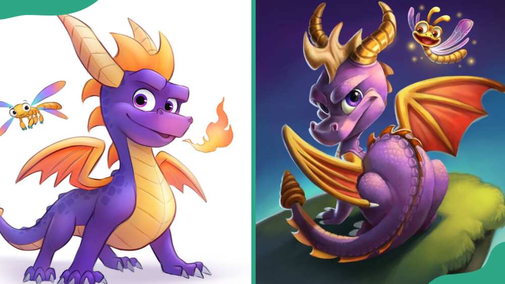 Spyro from the Dragon game series