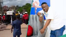 Mr Ibu's family buries him in Enugu, fans mourn as funeral videos emerge: "Rest on legend"