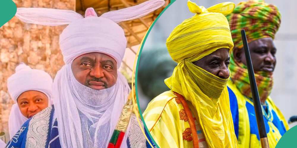 Security operatives have finally met with the deposed Emir of Kano state, Aminu Ado Bayero, amid the reinstatement of Muhammadu Sanusi II, they defied the order of the governor.