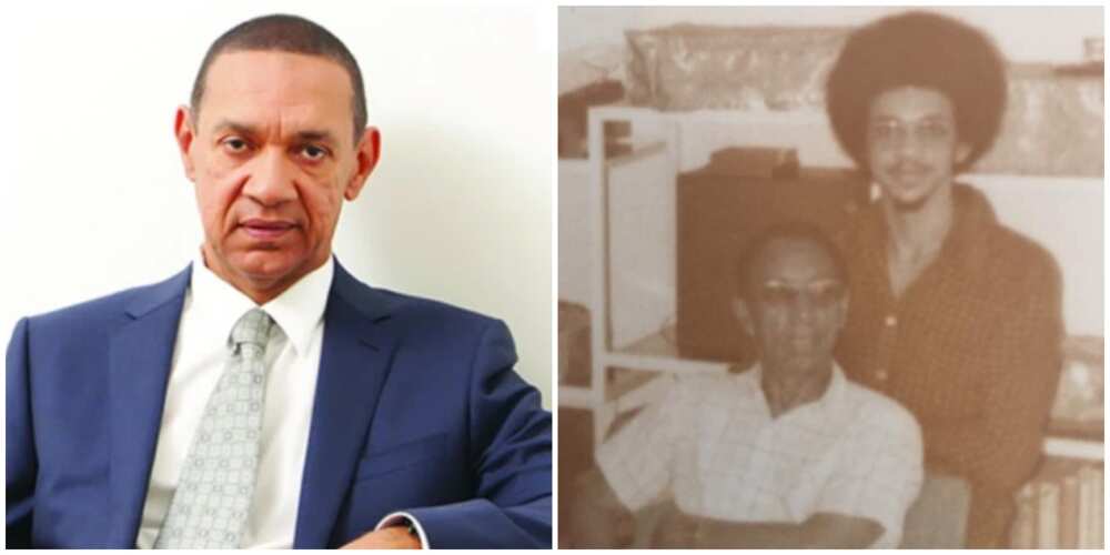 Ben Bruce Shares Throwback Photo, Reveals He Started Silverbird with N20k Loan from His Father