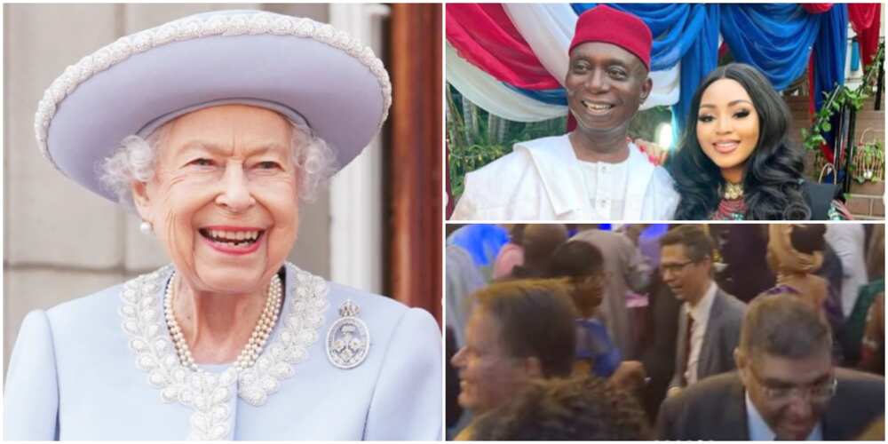 Queen Elizabeth's: Regina Daniels and hubby honour invite to celebrate queen