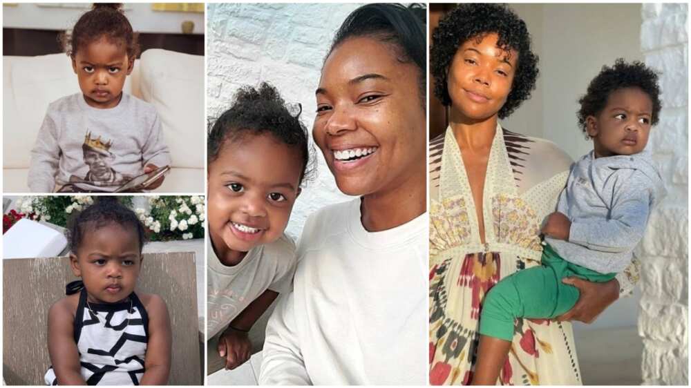 Gabrielle Union's daughter Kaavani smiles, people react to her rare expression