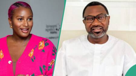 "My Femi": Lady gushes as she reacts to Otedola's post, Cuppy's response leaves many laughing
