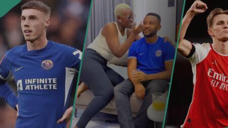 Arsenal Vs Chelsea: People console Warri Pikin, hubby after saying, 'Palmer or no Palmer, we mount'