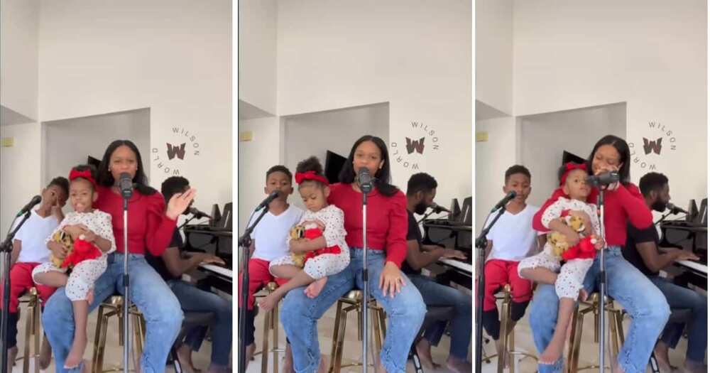 A gifted family sang together in a video and spread wonderful feels.