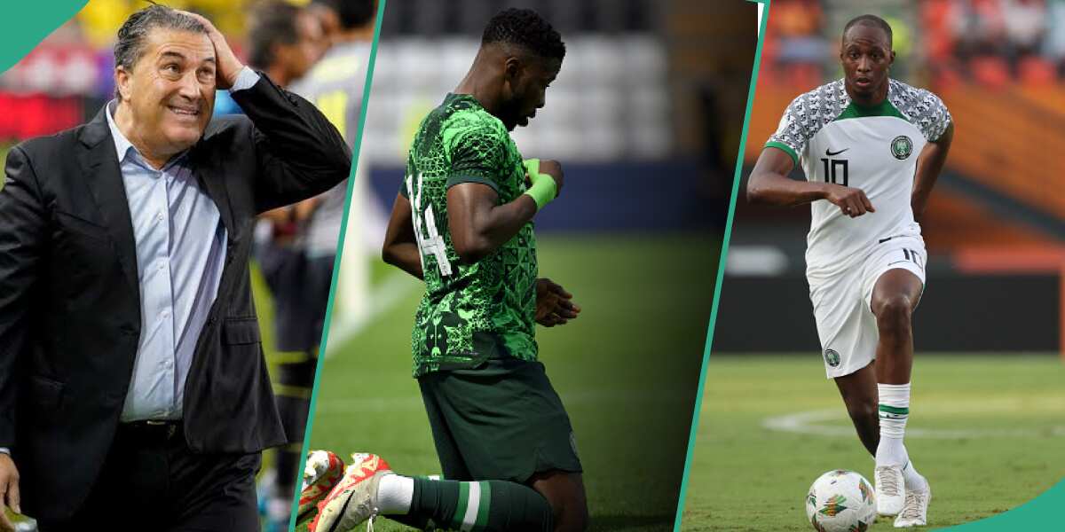 AFCON: Nigeria coach Jose Peseiro reveals 2 players missing in action at semi-final clash