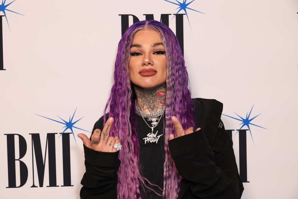 Snow Tha Product attends the BMI Latin Awards
