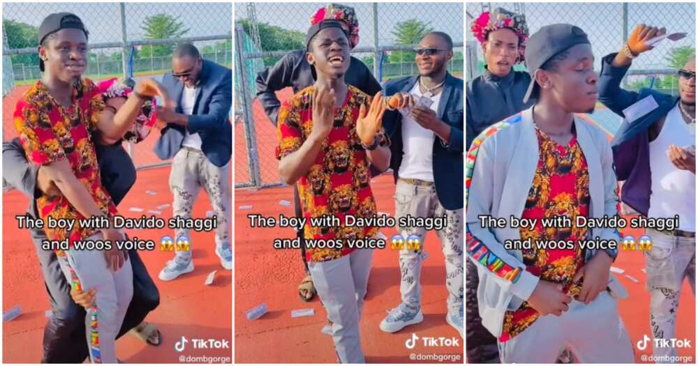 Domb Gorge, Davido, Broda Shaggi, Officer Woos, man mimics Nigerian celebrities