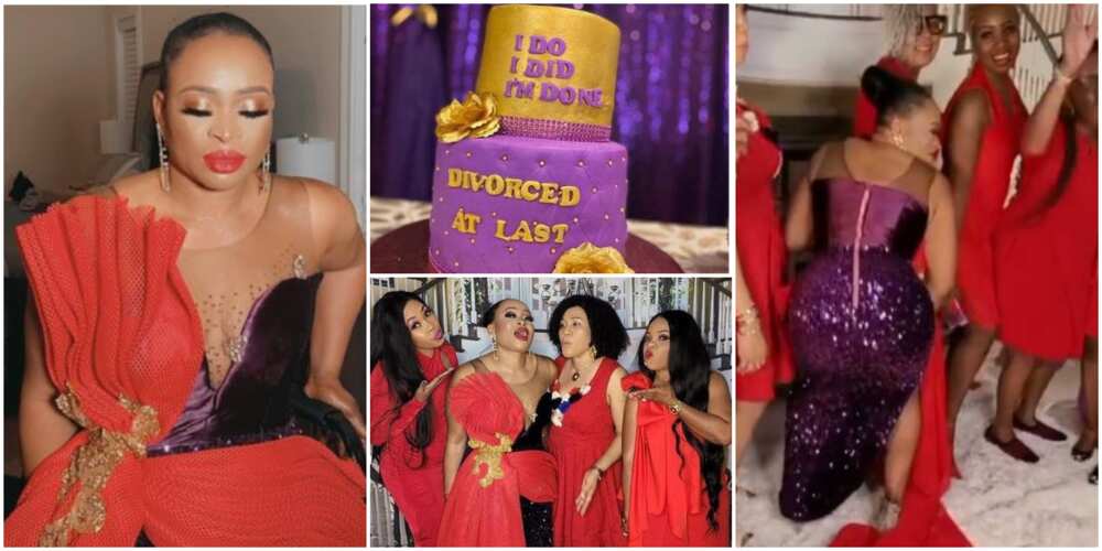 Nigerian Doctor Throws Elaborate Party to Celebrate Her Divorce, Shares Fun Videos Online