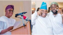 "My uncle congratulated you in 2018 even though it was stolen": Davido drags Osun's Oyetola yet again