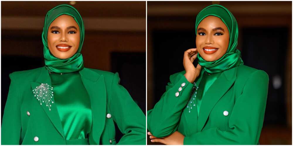 Nancy Isime rocks hijab, Nancy Isime on hijab fashion
