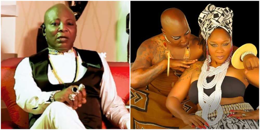 Singer Charly Boy, Charly Boy and wife Lady Diane