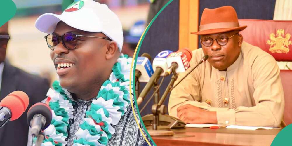 Rivers state governor, Siminalayi Fubara, has denied the report that the Rivers state high court has declared that Martins Amaewhule and 26 others are PDP members and Rivers state house of assembly.