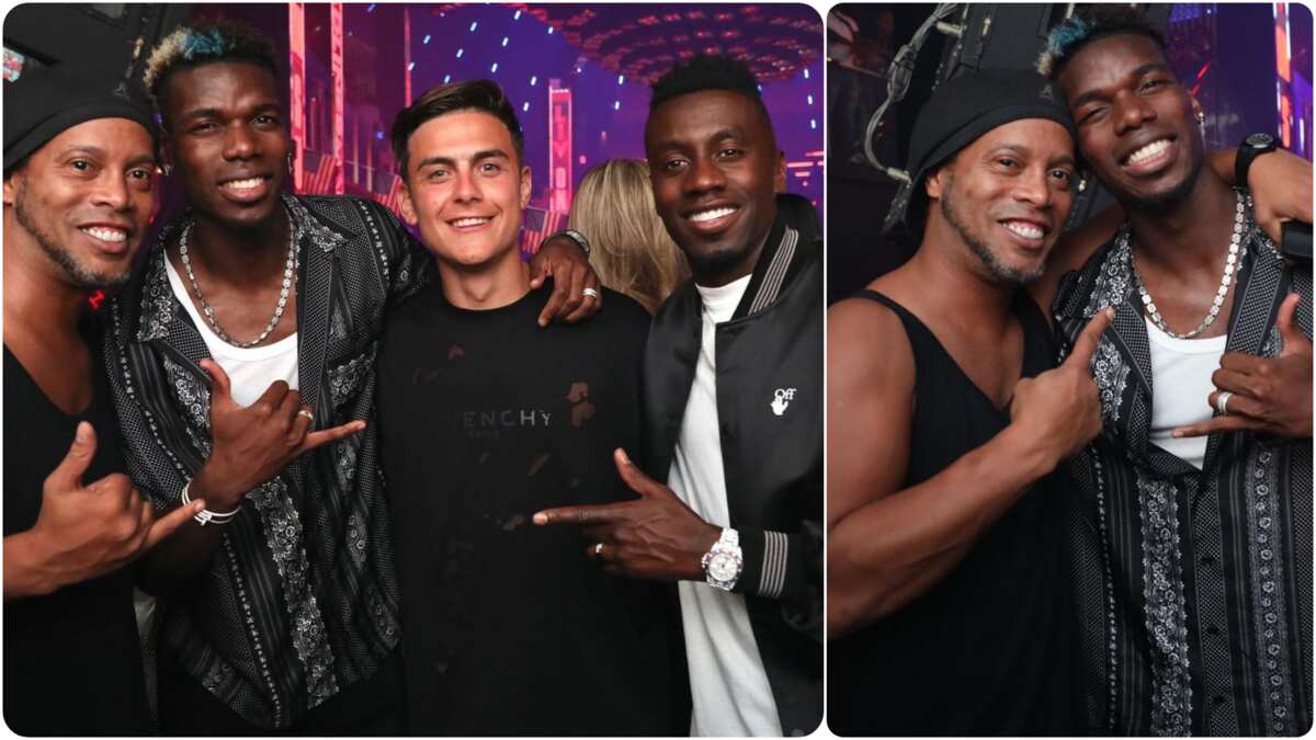 Man United star Pogba spotted with World Cup and Ballon d'Or winner after crashing out of Euro 2020