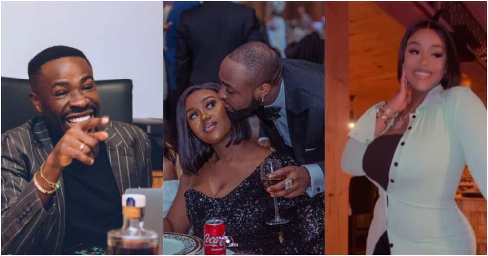 Davido's lawyer, Chioma and the singer