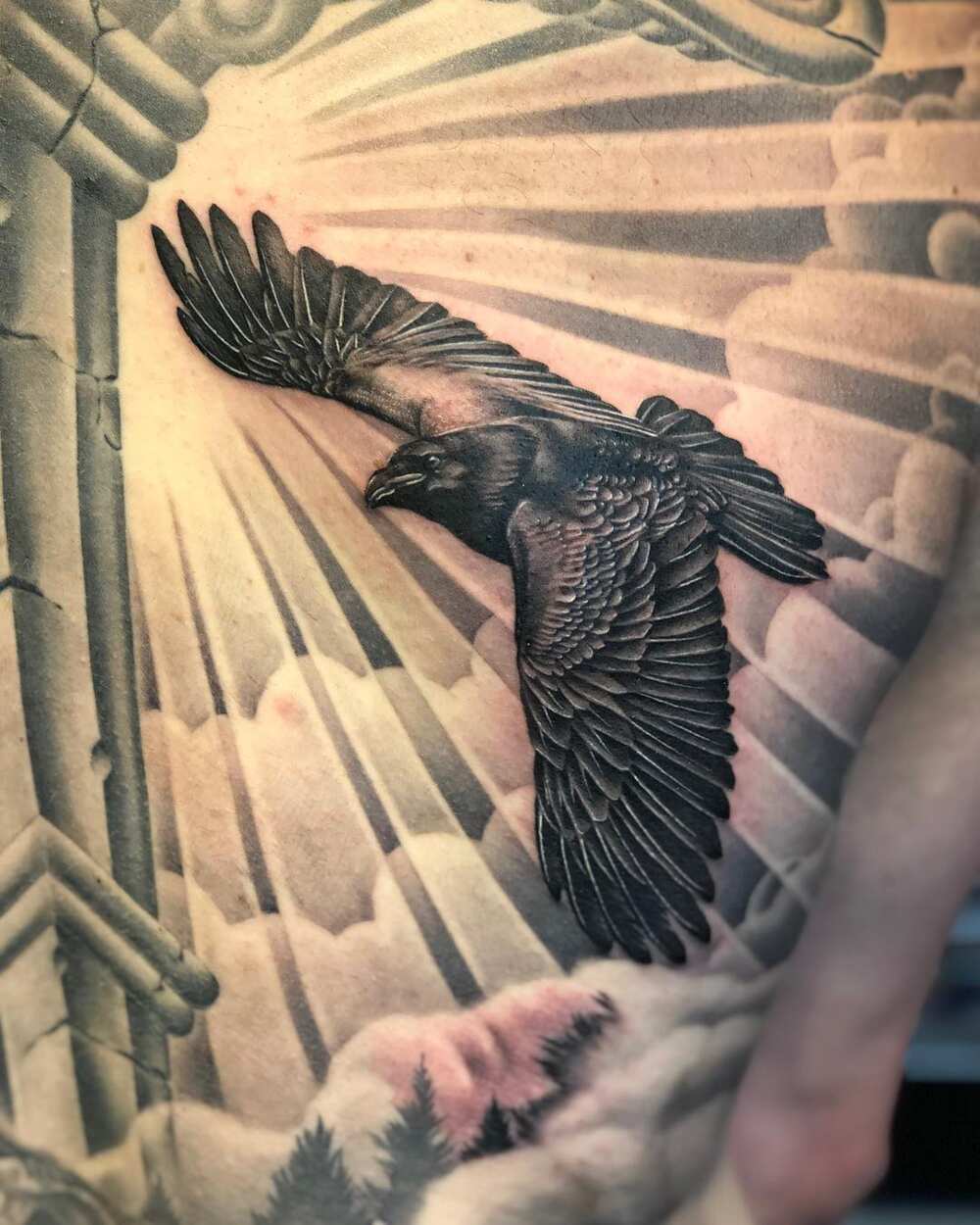 raven tattoos