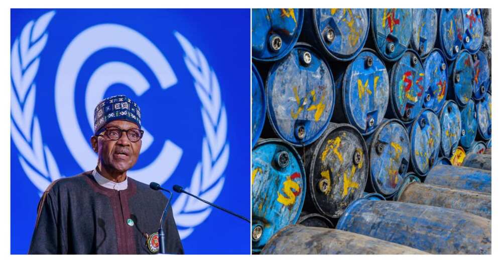 Crude oil, FG Crude oil, FG
