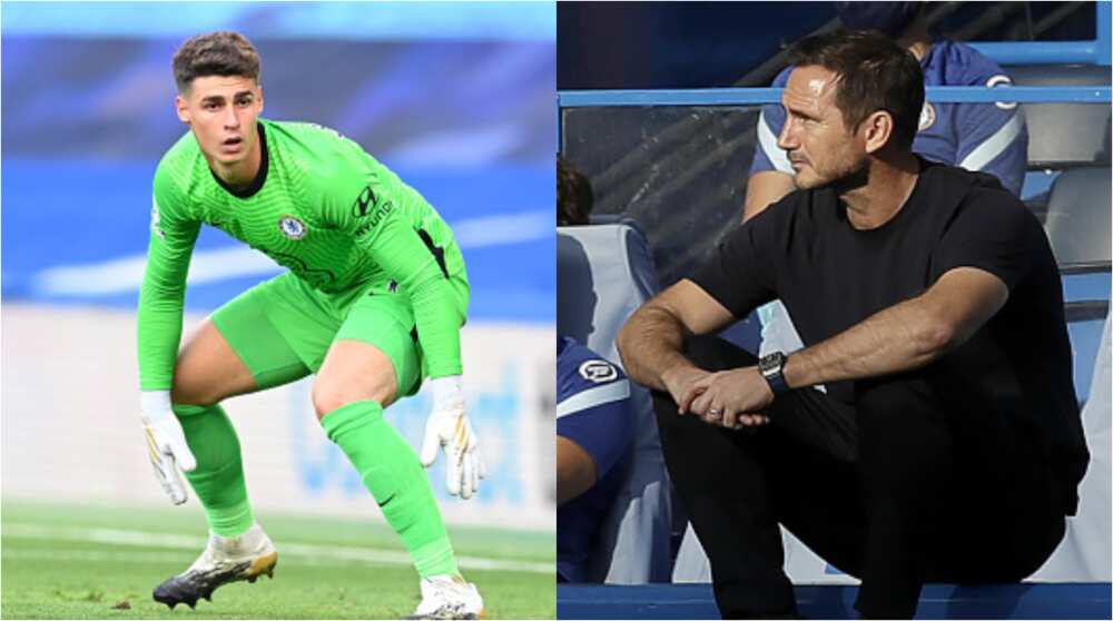 What Lampard said about Kepa's error after Chelsea's Premier League defeat to Liverpool