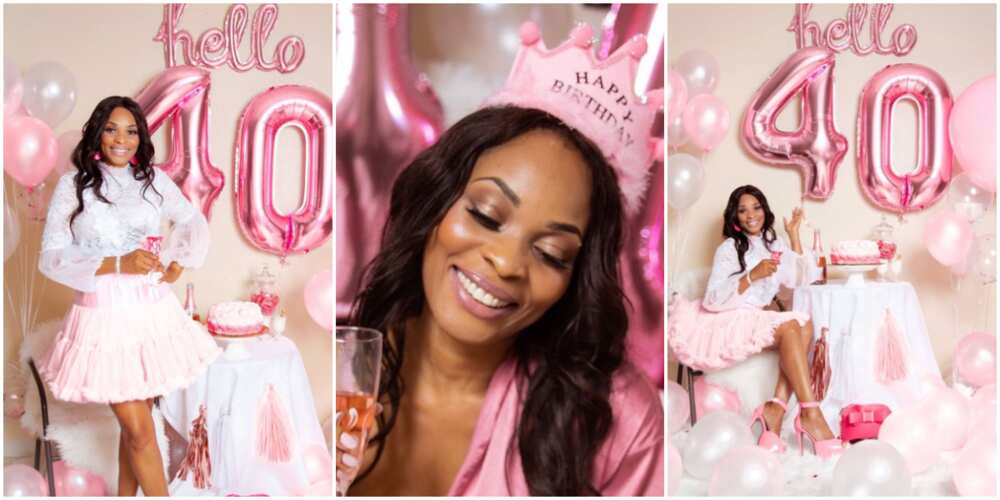 Actress Georgina Onuoha channels her sweet 16 in stunning photos as she clocks 40 Actress Georgina Onuoha channels her sweet 16 in stunning photos as she clocks 40