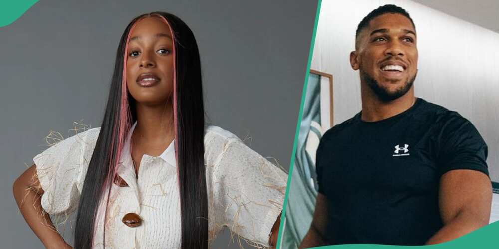DJ Cuppy gushes over Anthony Joshua.