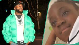 Davido video calls 2nd daughter Hailey, calls her his twin, fans wonder about Imade: “Zero drama”