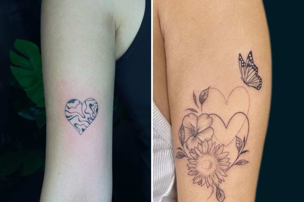 mother son infinity tattoos